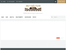 Tablet Screenshot of buroaksfarm.com